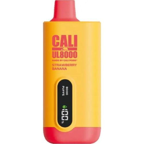 Best Deal Cali Pods UL8000 Disposable Vape 18ml Strawberry Banana