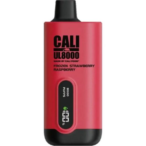 Cali Pods UL8000 Disposable Vape 18ml Strawberry Raspberry