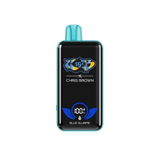 chris brown cb15k rechargeable disposable blue slurpie