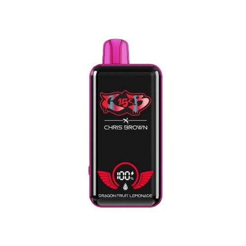 chris brown cb15k rechargeable disposable dragon fruit lemonade