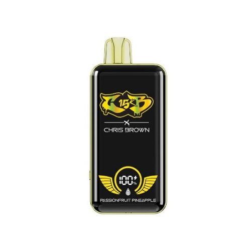 chris brown cb15k rechargeable disposable passionfruit pineapple