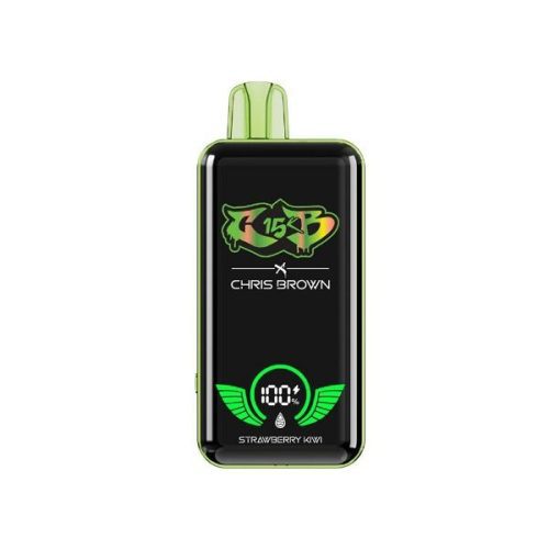 chris brown cb15k rechargeable disposable strawberry kiwi