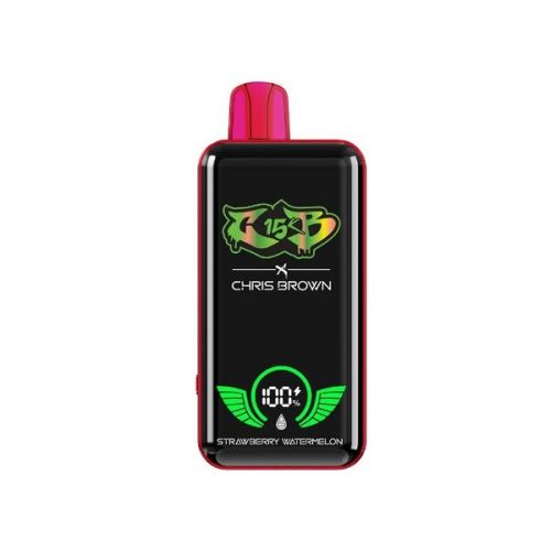 chris brown cb15k rechargeable disposable strawberry watermelon