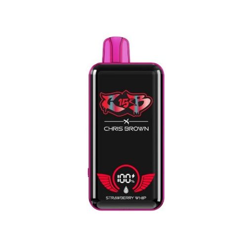 chris brown cb15k rechargeable disposable strawberry whip