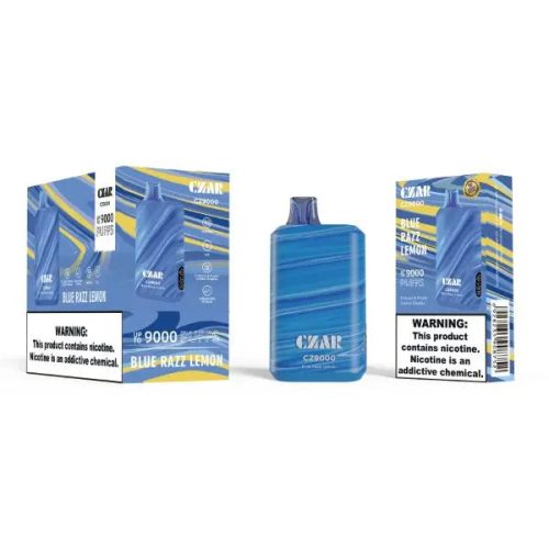 czar cz9000 9000 puffs disposable blue razz lemon jpg