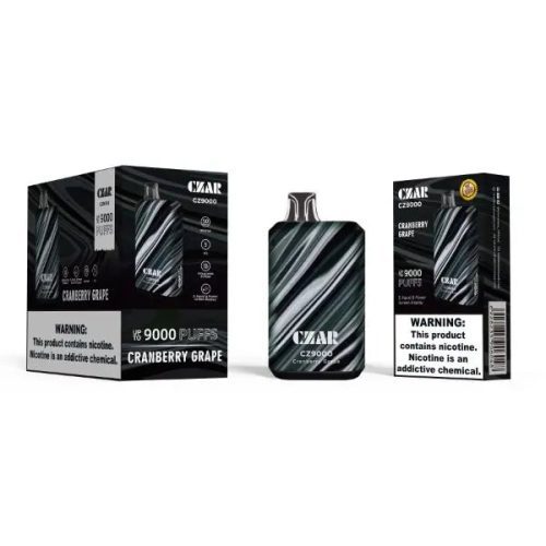 czar cz9000 9000 puffs disposable cranberry grape jpg