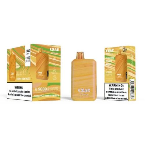 czar cz9000 9000 puffs disposable pineapple orange mango jpg