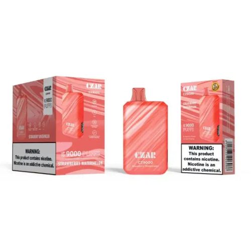 czar cz9000 9000 puffs disposable strawberry watermelon jpg