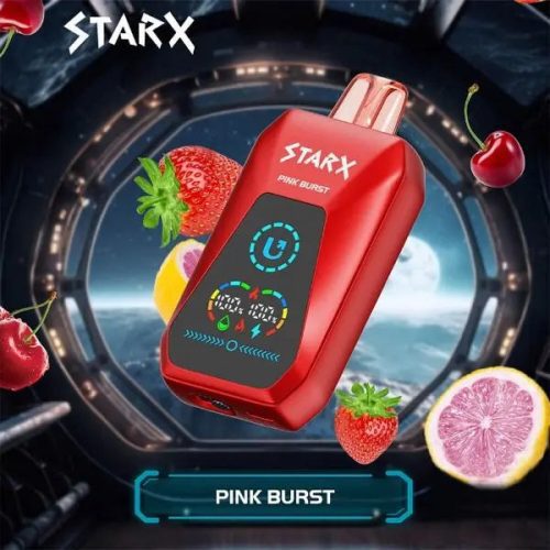 upends starx s20000 rechargeable vape pink burst jpg