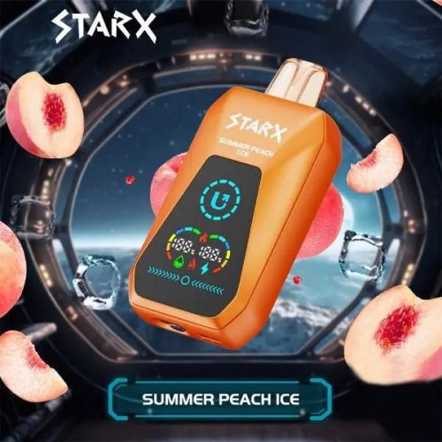 upends starx s20000 rechargeable vape summer peach ice jpg